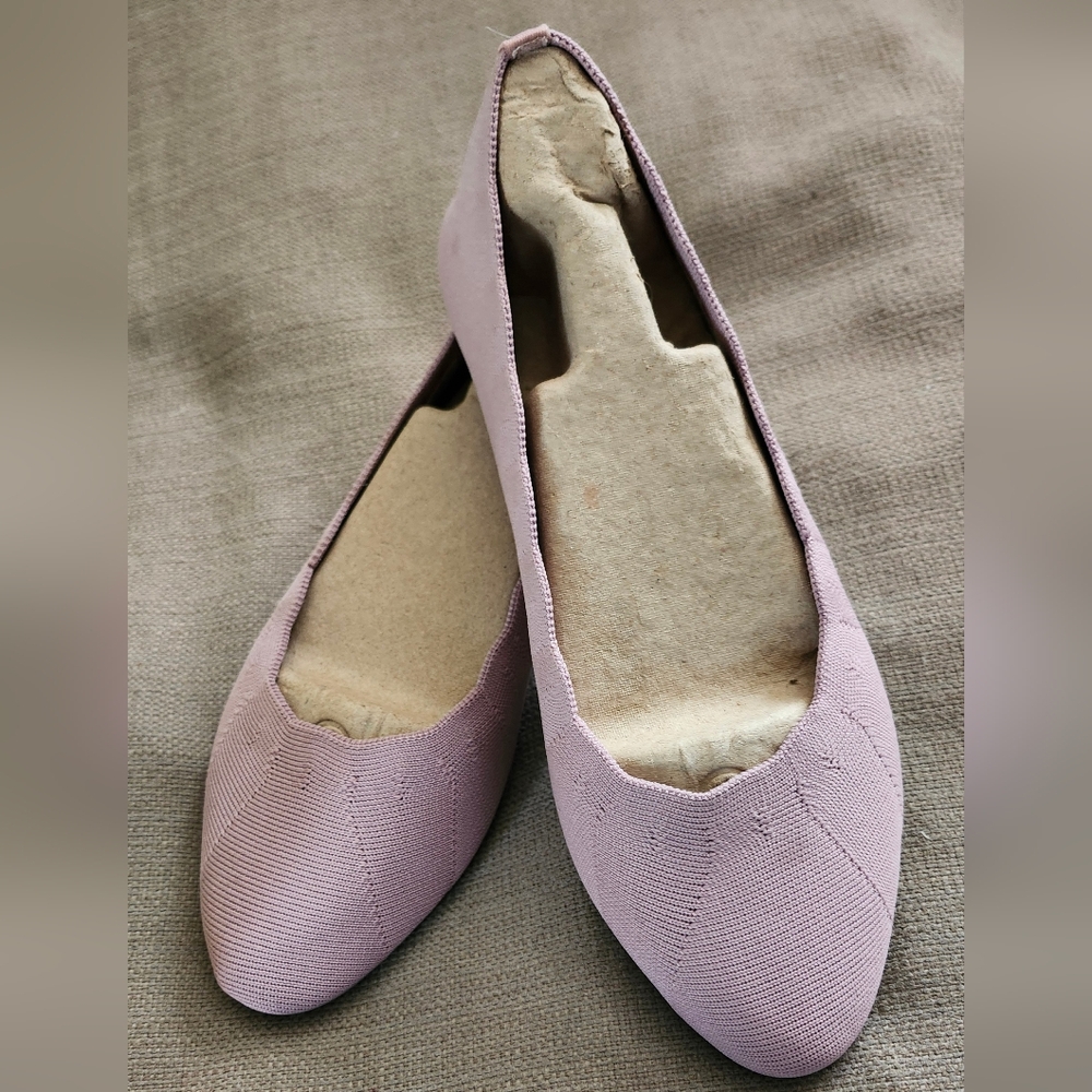 Sketchers, Cleo ballet flats, blush pink, size 8 wide